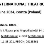 37a edizione del Festival Teatrale Internazionale VALISE